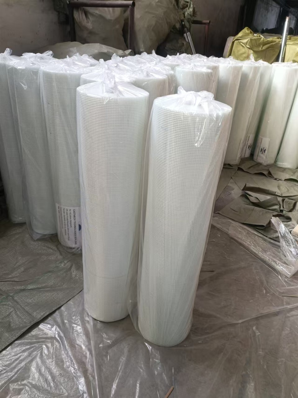 145g White Fiber Glass Mesh Cloths
