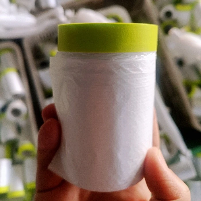 Plastic Furniture Protective Film With Tape